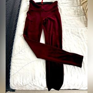 Spanx Velvet Leggings Size Medium